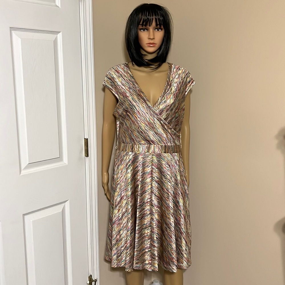 London Times Woman’s Multicolor Dress Size 16